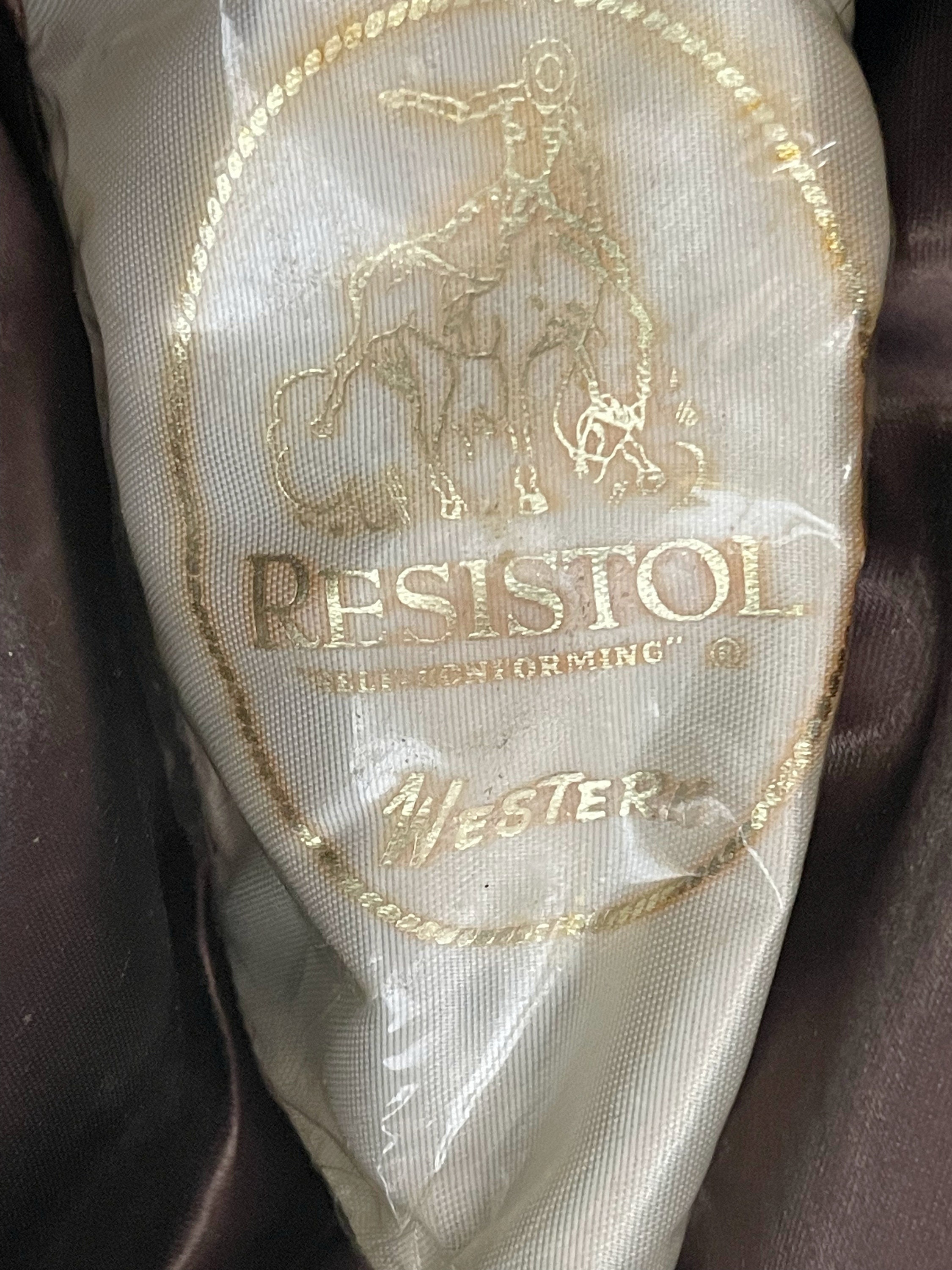 Vintage Resistol Self Conforming Cowboy Hat Western Wear XXX