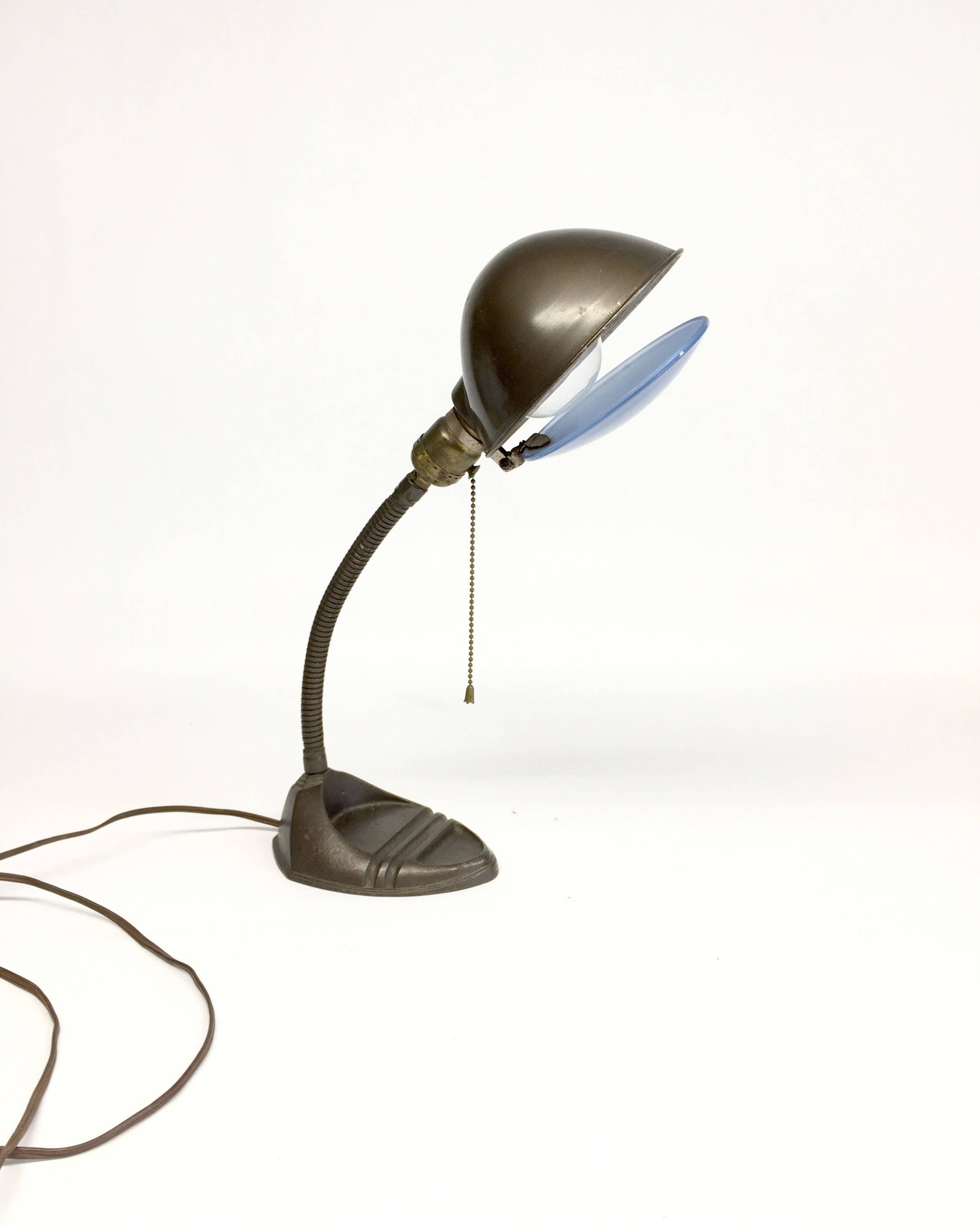 Gooseneck Lamp Even Glo Daylite Lens Gooseneck Desk Lamp Etsy