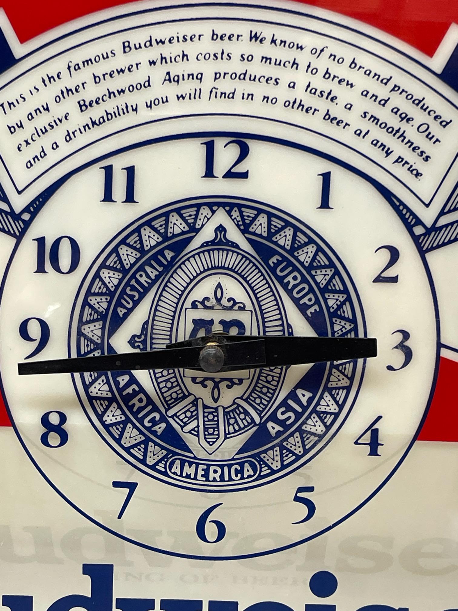 70's ビンテージベルギービールの時計照明 70's ビンテージベルギービールの時計照明 70's ビンテージ