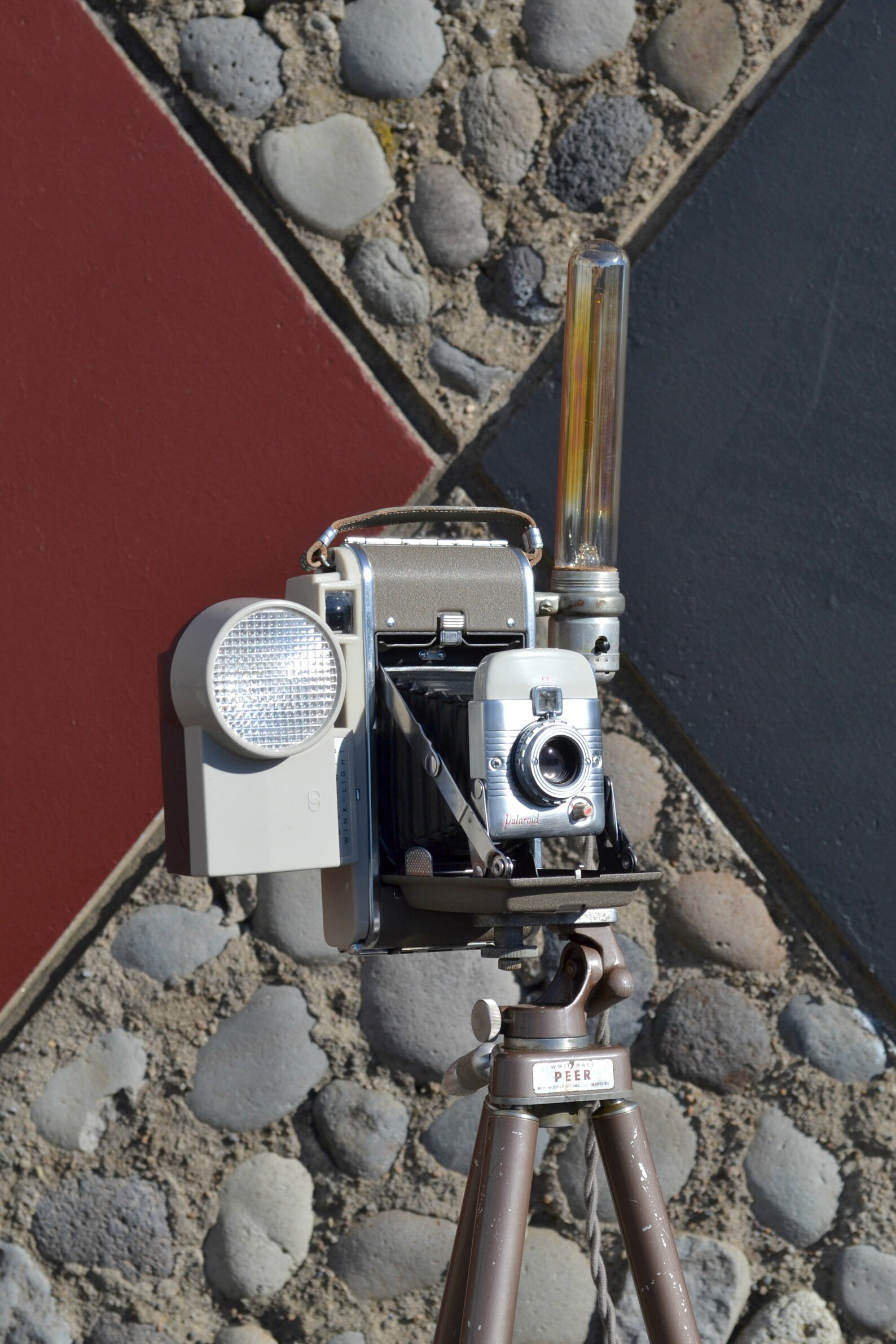 Tripod Floor Lamp Camera Tripod Lamp Antique Camera Etsy