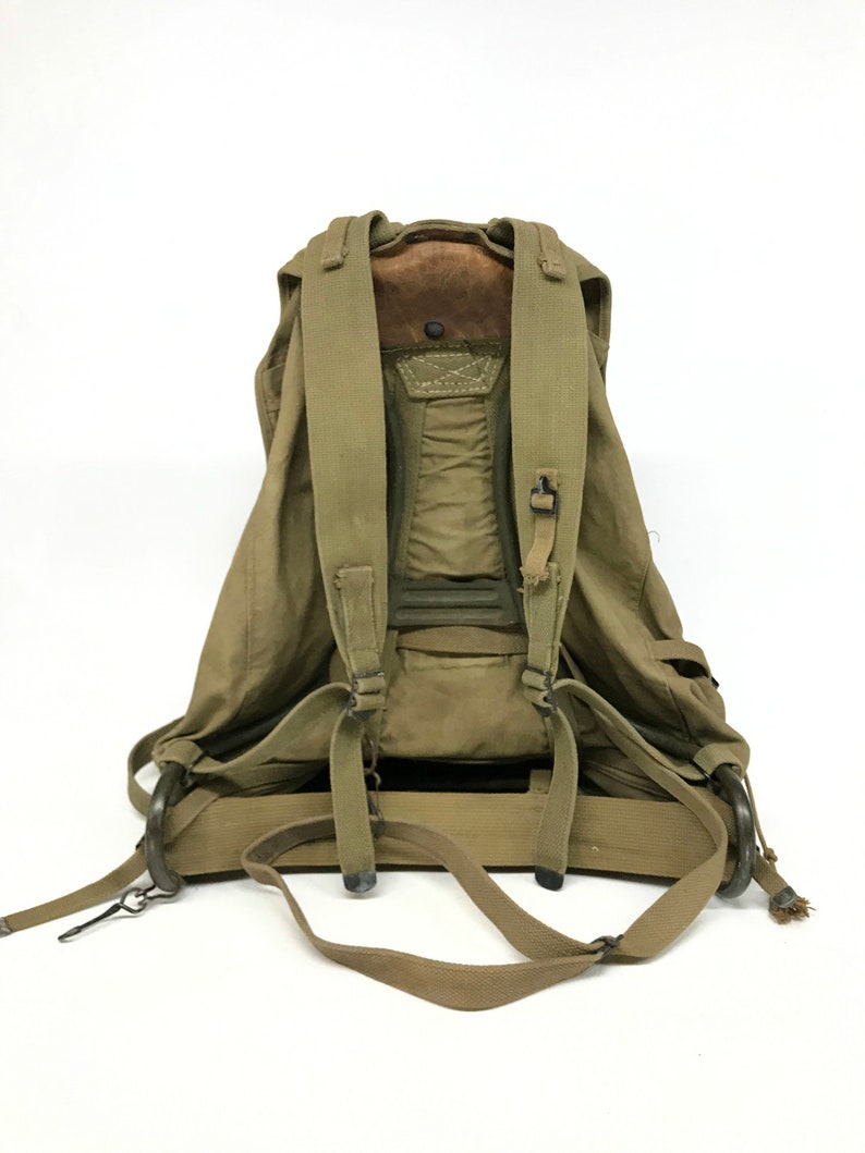 Avery 1943 Rucksack Backpack with Frame US Army Backpack War Etsy