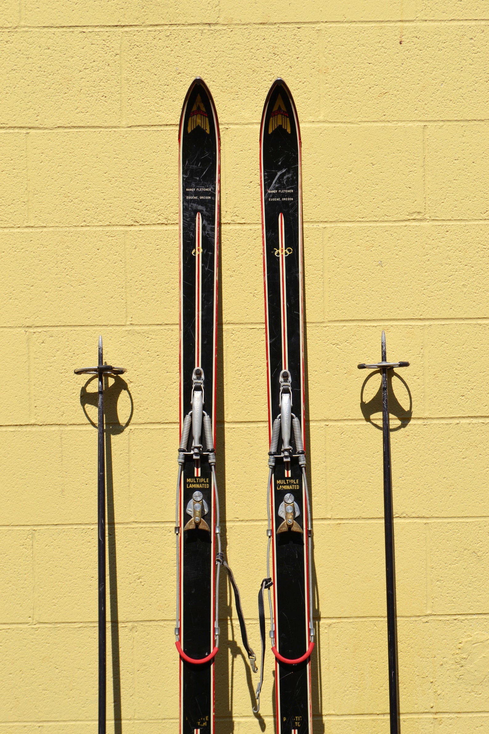 Vintage Snow Skis Pair Squaw Snow Skis Vintage Skis and Etsy
