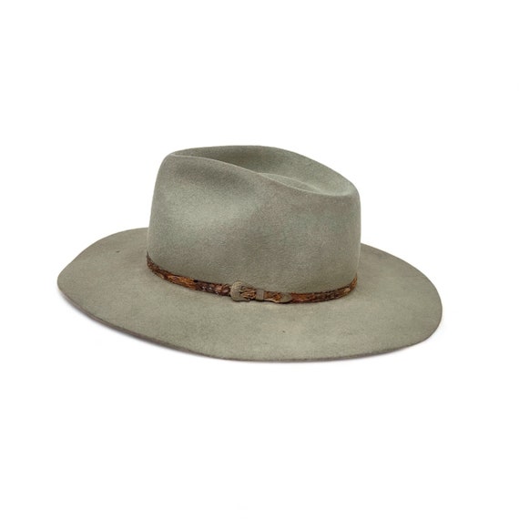 Vintage Cowboy Hat, Bronco Misto Felt Western Hat… - image 1