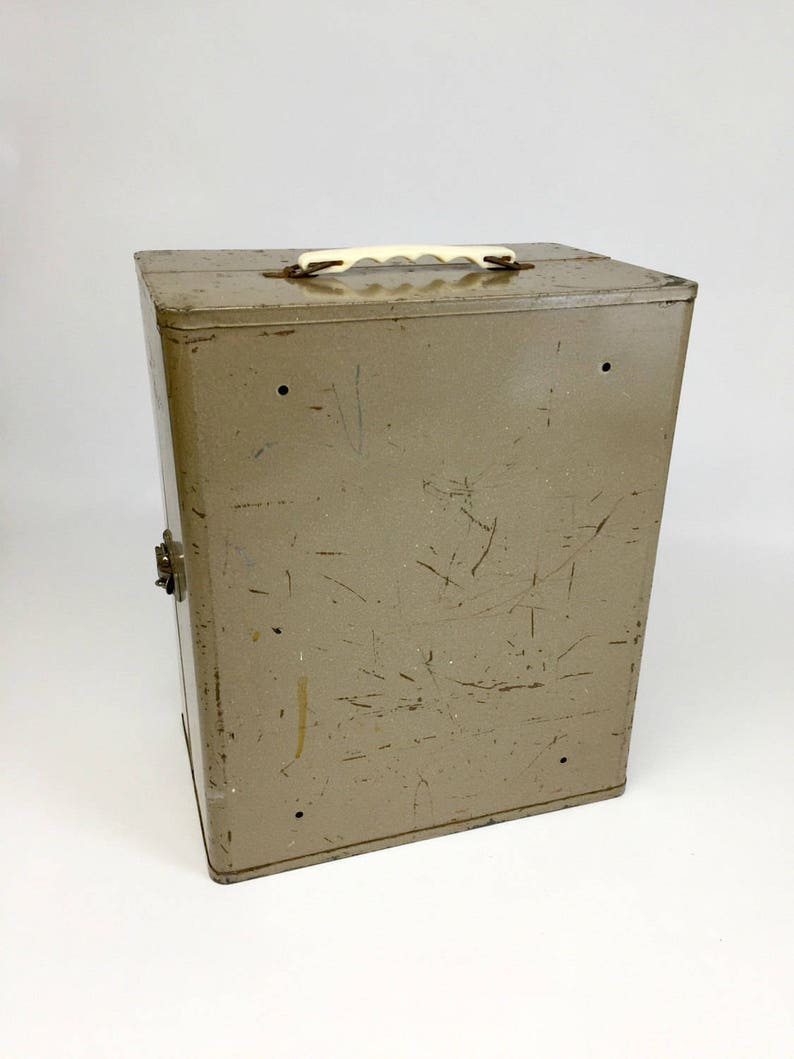 Garage Storage Machinist Tool Box Tool Chest Metal Toolbox Antique Toolbox Craftsman Tool Box Vintage Toolbox Man Cave