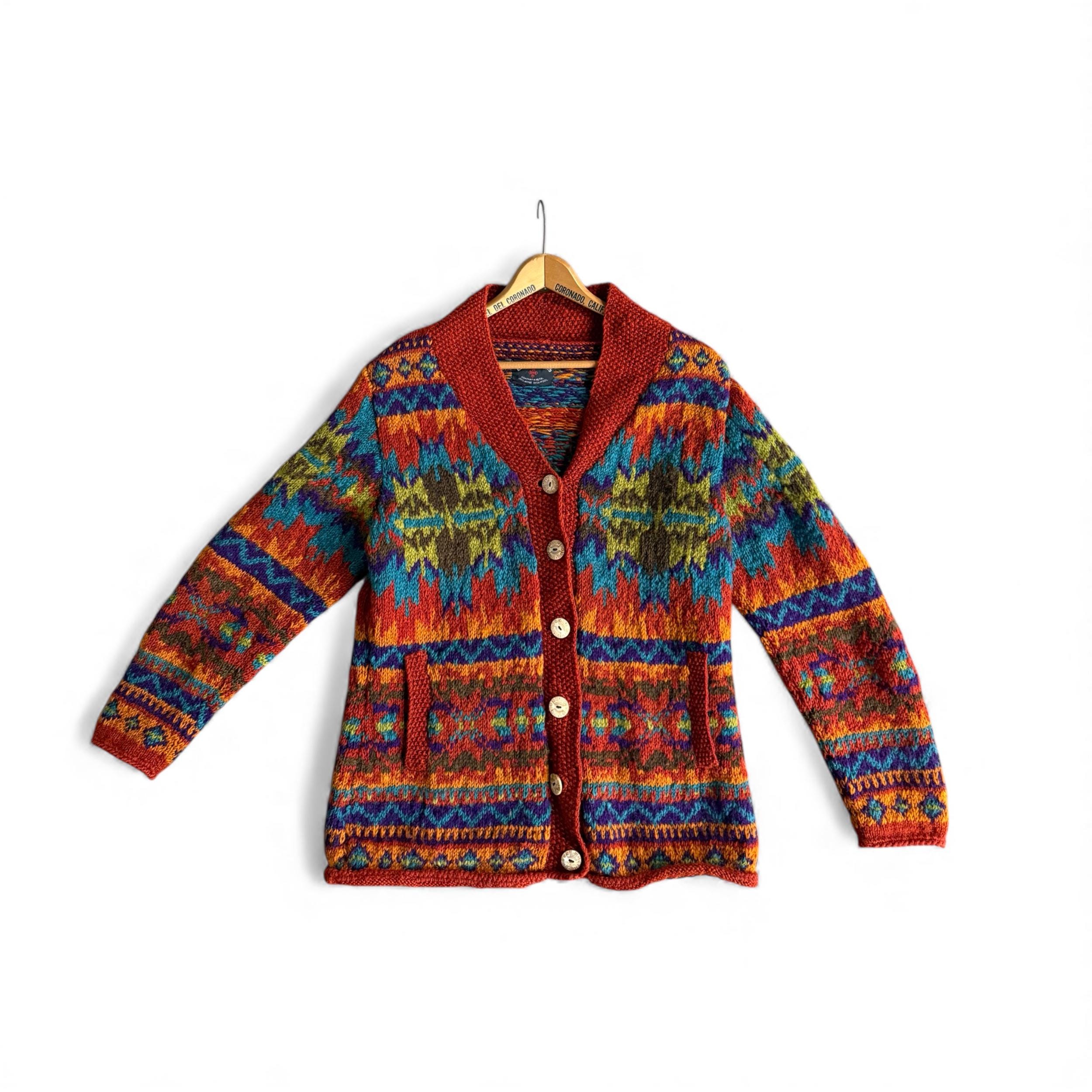 LOST HORIZON REVERSIBLE CARDIGAN Lost Horizons Sweater - Etsy