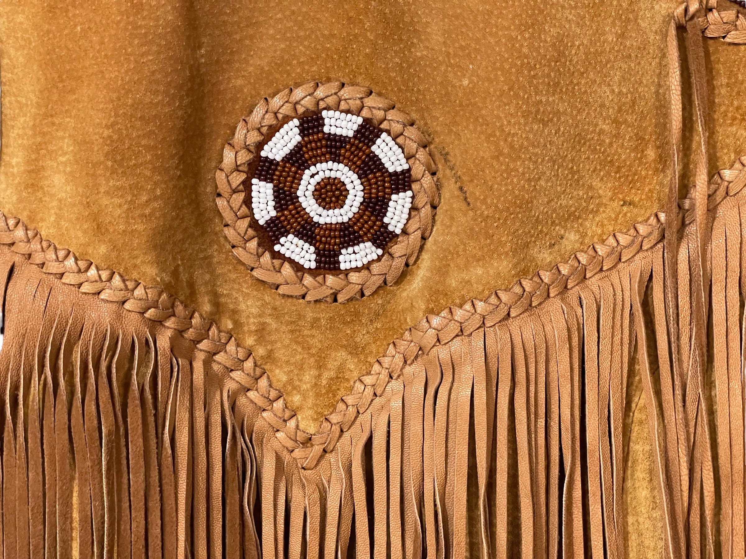 Vintage Suede Fringe Jacket – Echo Mountain Arturo, Beaded Western