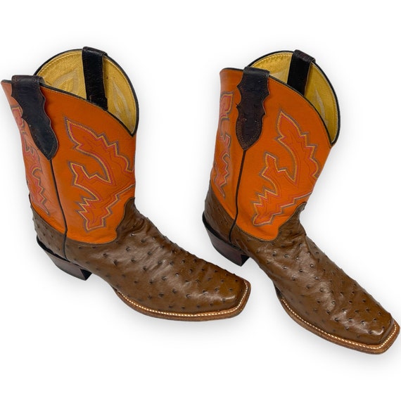 Bottes de chèvre en autruche - Canada