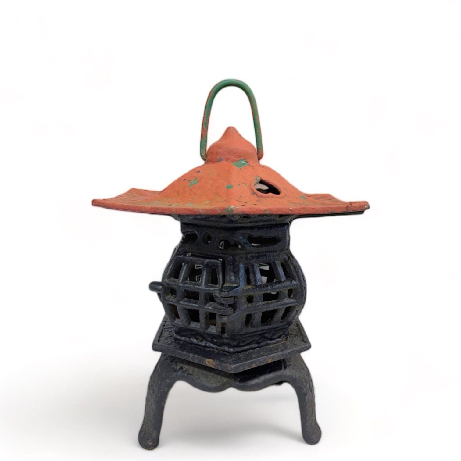 Cast Iron Pagoda - Etsy Cast Iron Pagoda - Etsy