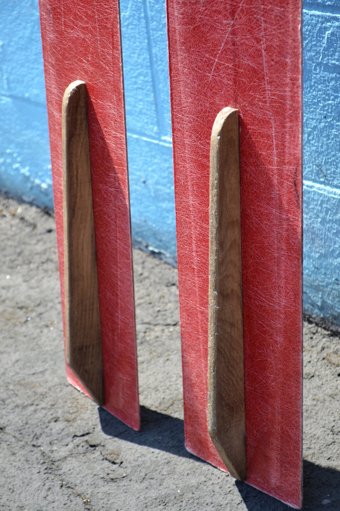 Vintage Water Skis Pair Vintage Kimball Fiberglass Water Etsy Canada