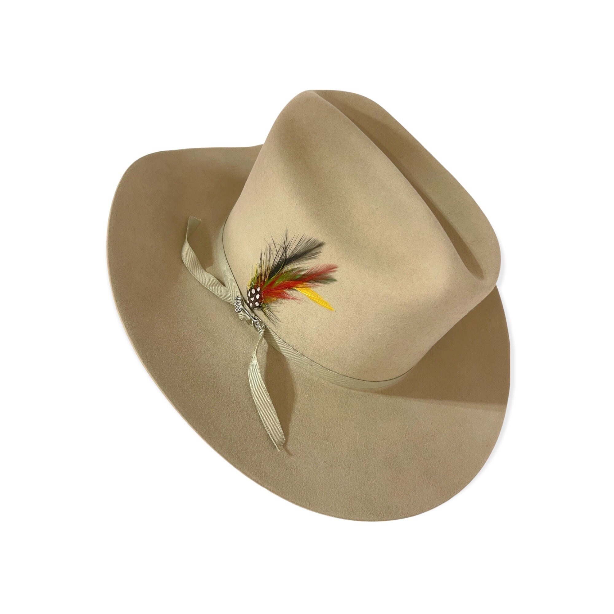 Vintage Stetson Cowboy Hat, U.S. Forest Service 4X Beaver Hat 