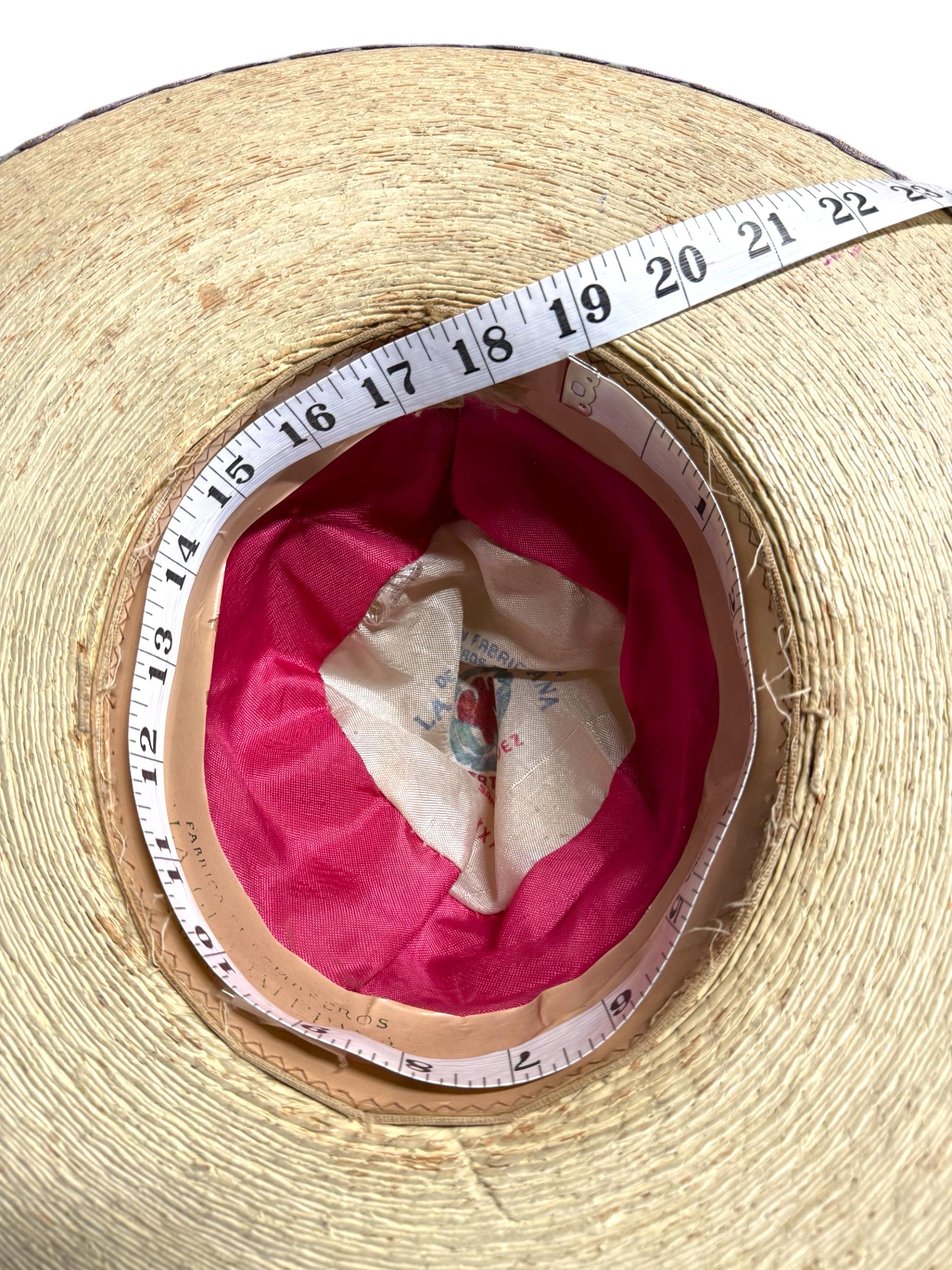 Vintage Mexican Sombrero by Alberto Chavez - High Crown