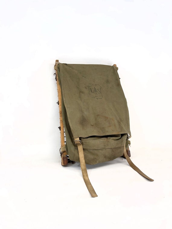 Vintage Wooden Backpack Frame Forest Service Backpack US Etsy