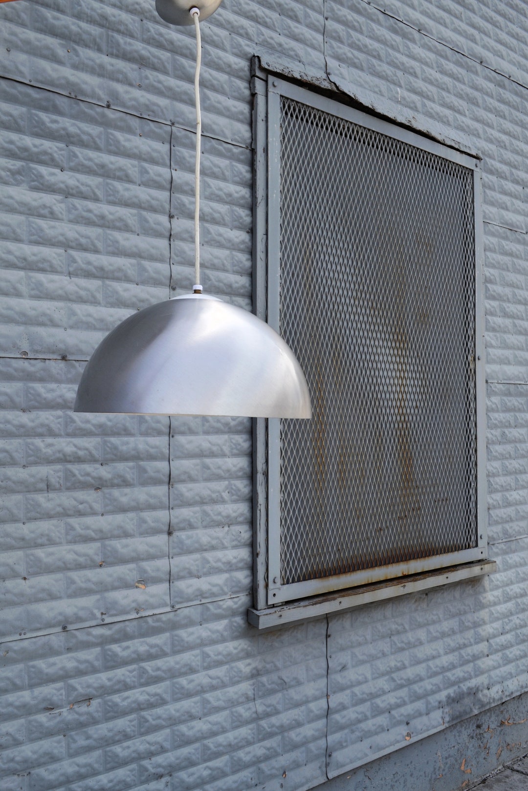 Vintage Mid Century Pendant Light Industrial Pendant Light - Etsy