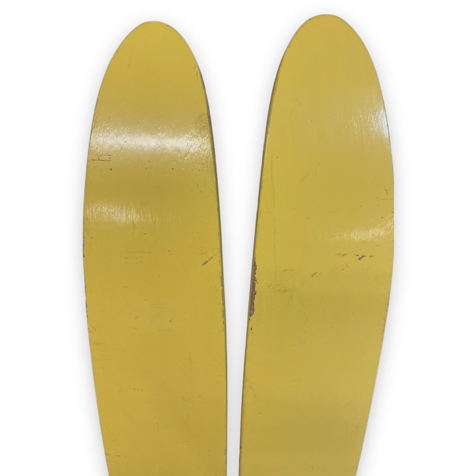 Vintage Water Skis Pair Wooden Water Skis Yellow Water Skis Etsy
