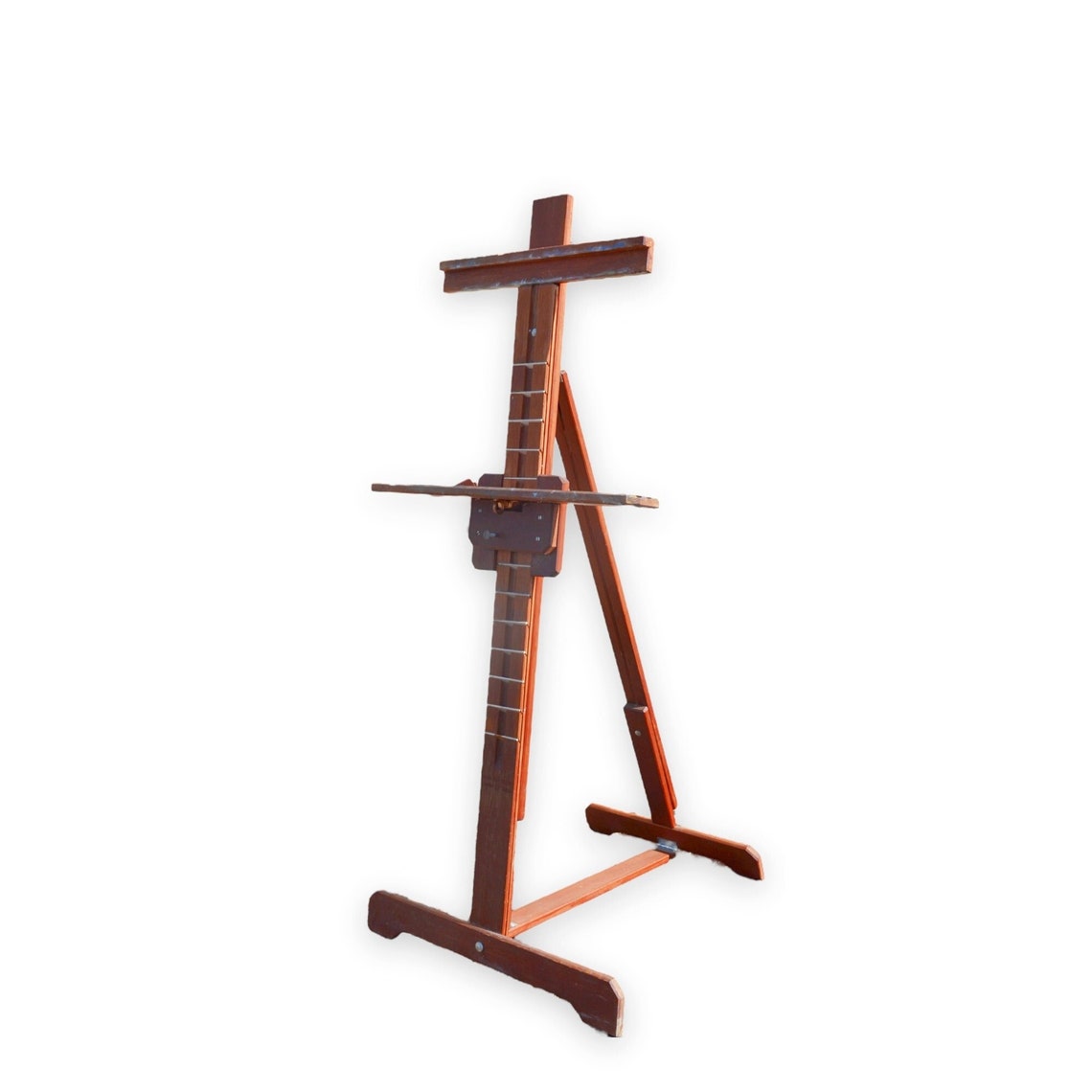 Vintage Floor Easel Wooden Easel Large Wooden Floor Easel Etsy