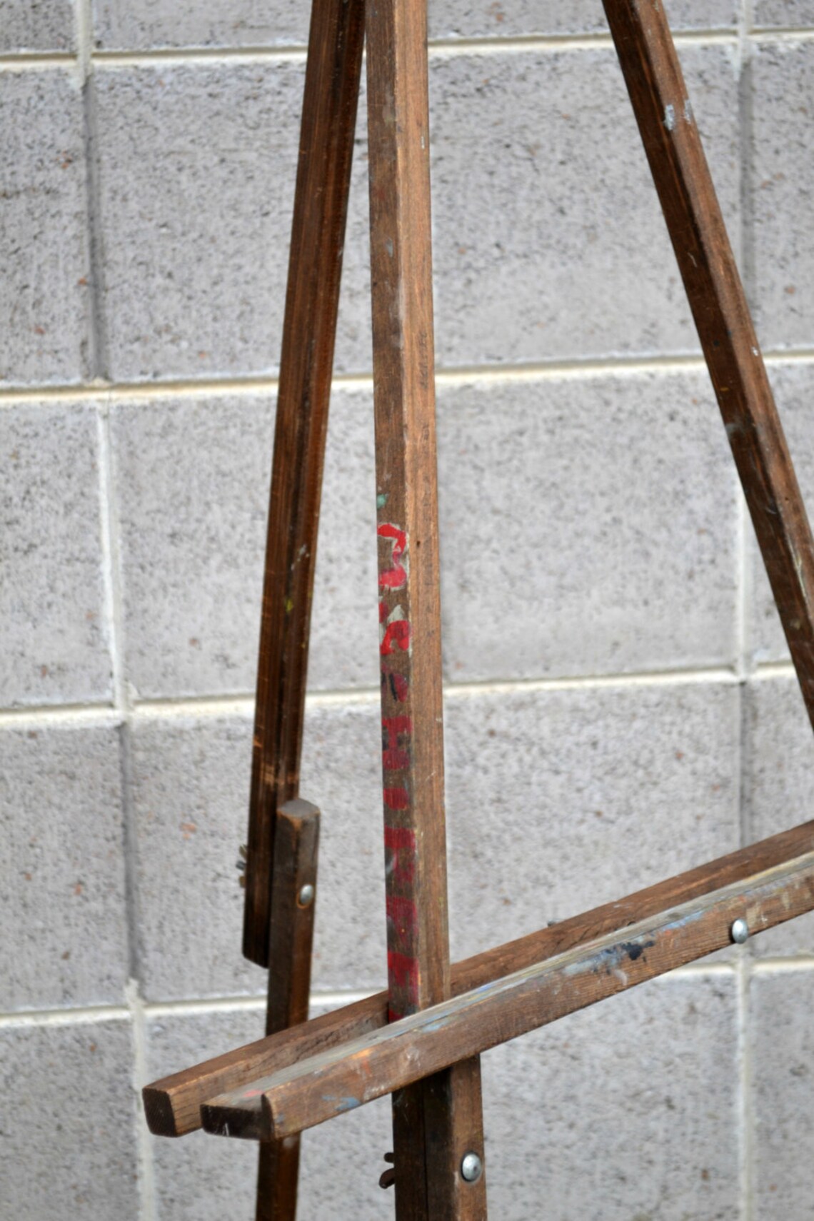 Vintage Art Easel Anco Bilt Wooden Floor Easel Painting Etsy