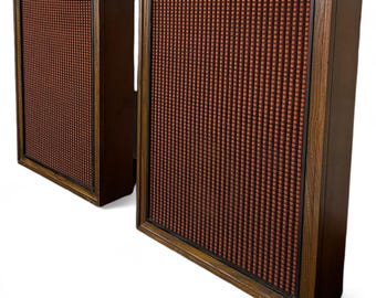 ◆大感謝祭!! Vintage Speaker 単品 m0s4474 Vintage Retro Stereo Speakers - Voice of Music Model 64, 60s