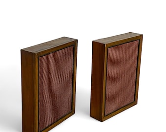 ◆大感謝祭!! Vintage Speaker 単品 m0s4474 Vintage Retro Stereo Speakers - Voice of Music Model 64, 60s