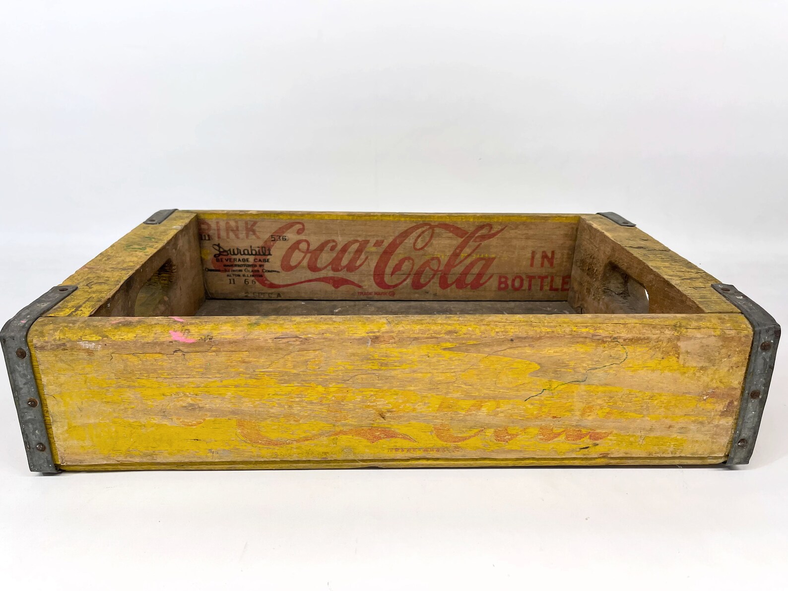 Vintage Coca Cola Crate 1960s Coca Cola Crate Wooden Etsy
