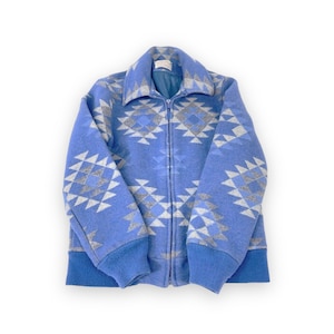 Vintage Pendleton Jacket, 1970s Pendleton, Pendleton Aztec Jacket, Pendleton Bomber Jacket, Size S Pendleton, Womens Wool Jacket