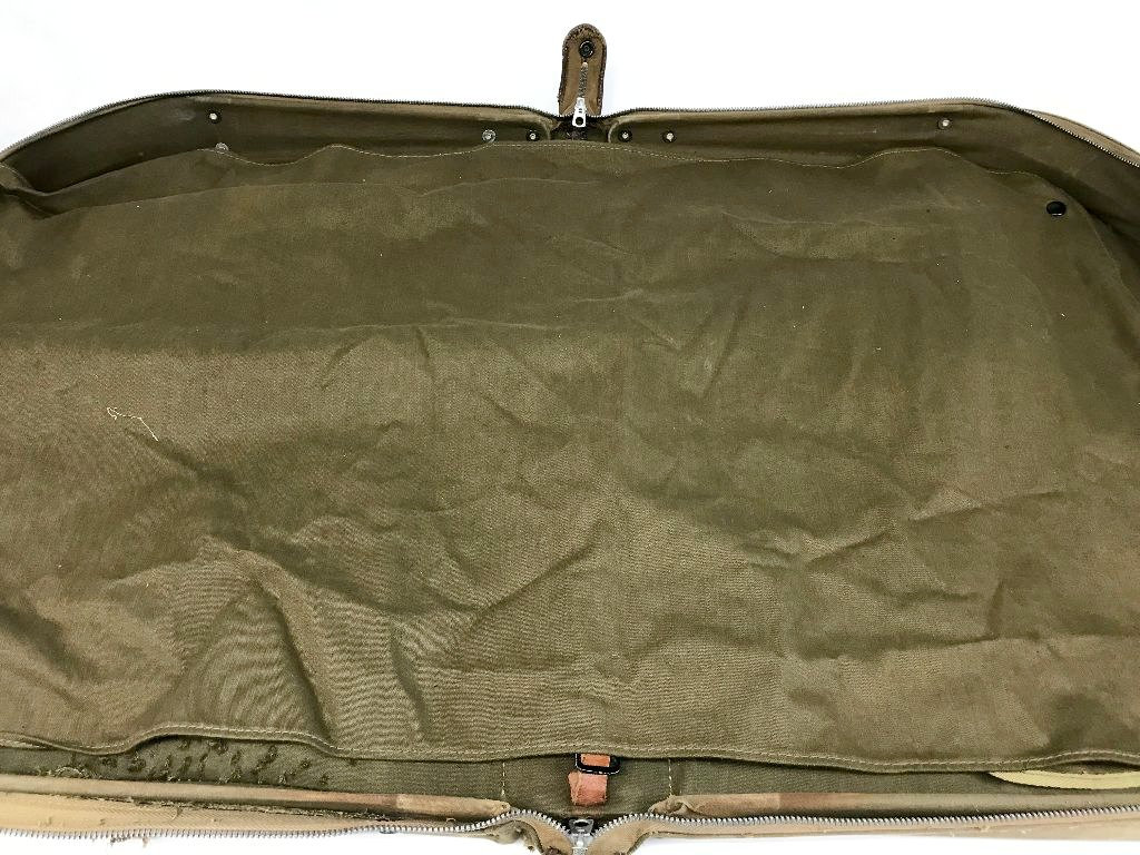Vintage Military Garment Bag WWII Memorabilia Vintage TWA Baggage Tag Tim Holt Military B4 Bag Flight Bag Etsy