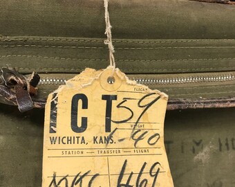 40s ビンテージ アンチ ヒトラー ヒットラー マッチ箱カバー ケース WW2 Vintage Military Garment Bag, WWII Memorabilia, Vintage TWA