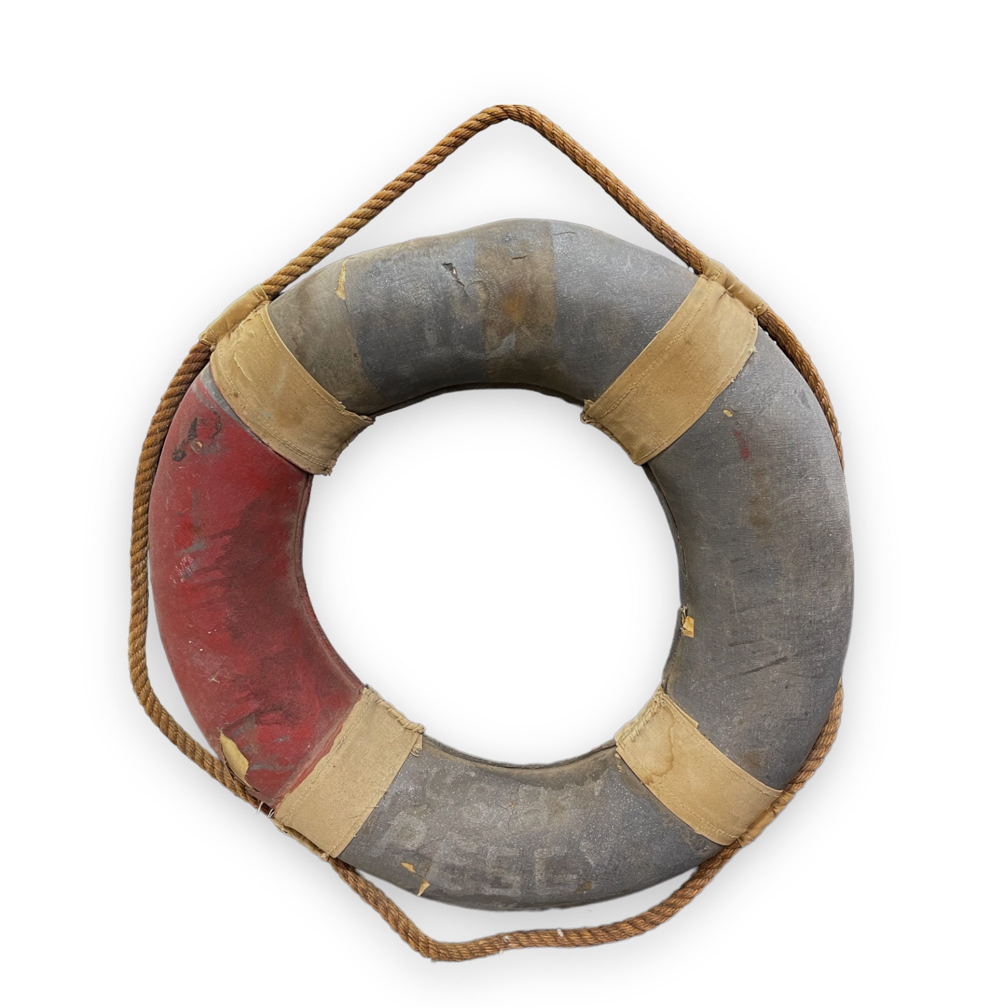 Vintage Life Preserver Nautical Life Ring Beach House Decor - Etsy Canada