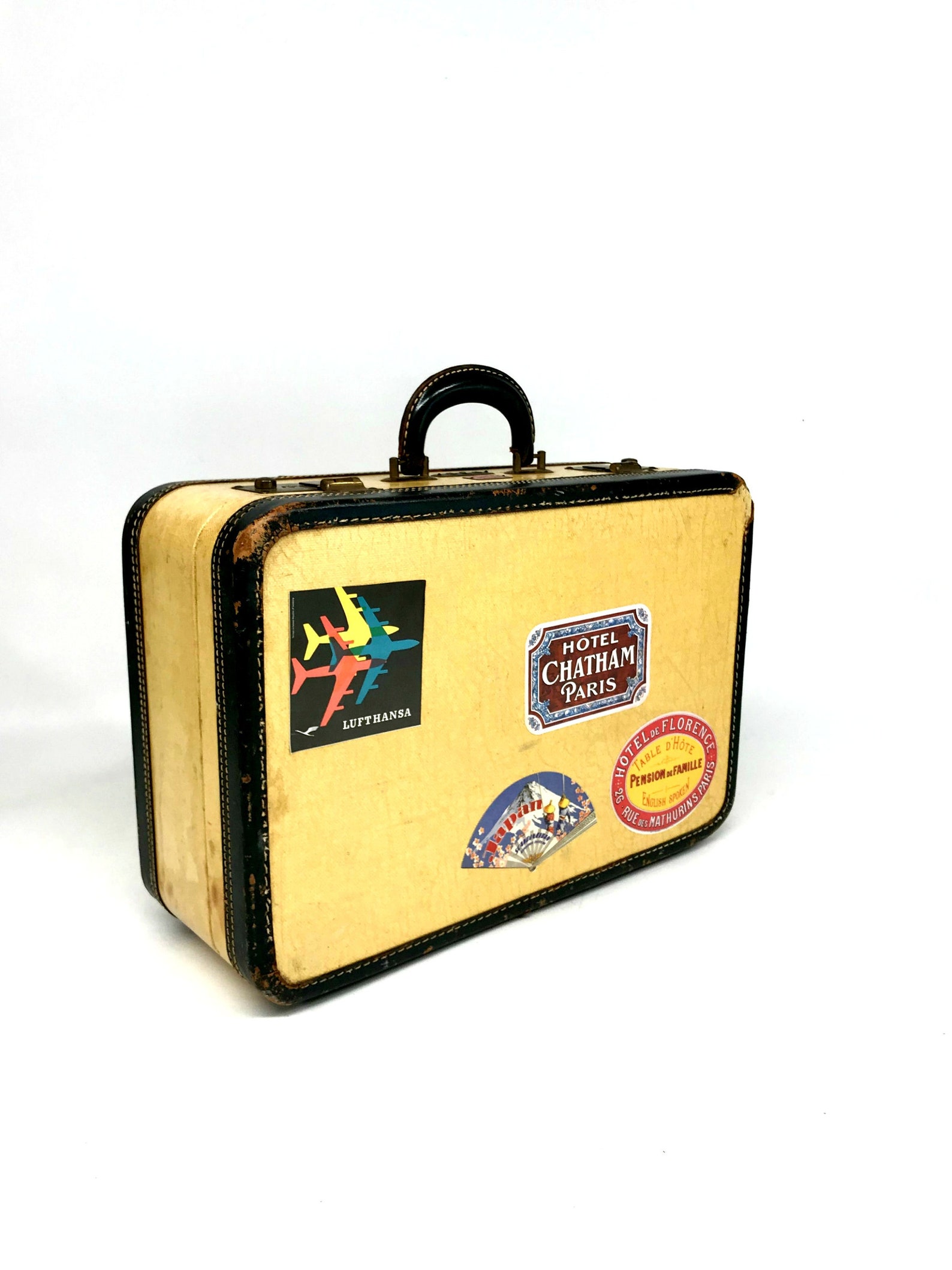 Vintage Luggage Vintage Suitcase Multnomah Hollywood Etsy