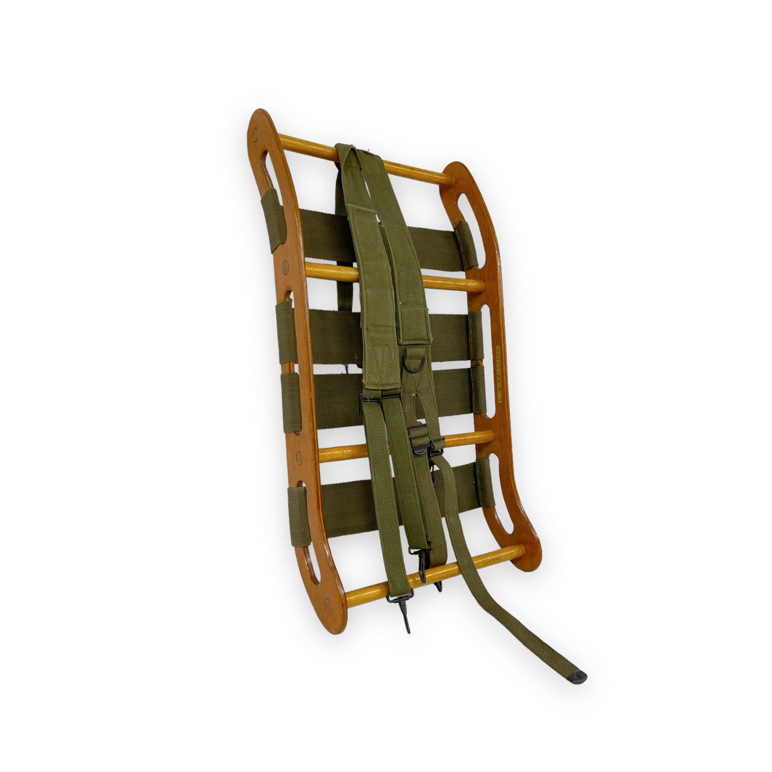 Vintage Wood Backpack Frame Wooden Packboard Trappers Etsy