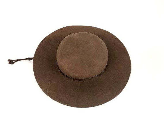 Vintage Boho Felt Hat, Smithbilt Cowboy Hat, Bohe… - image 4