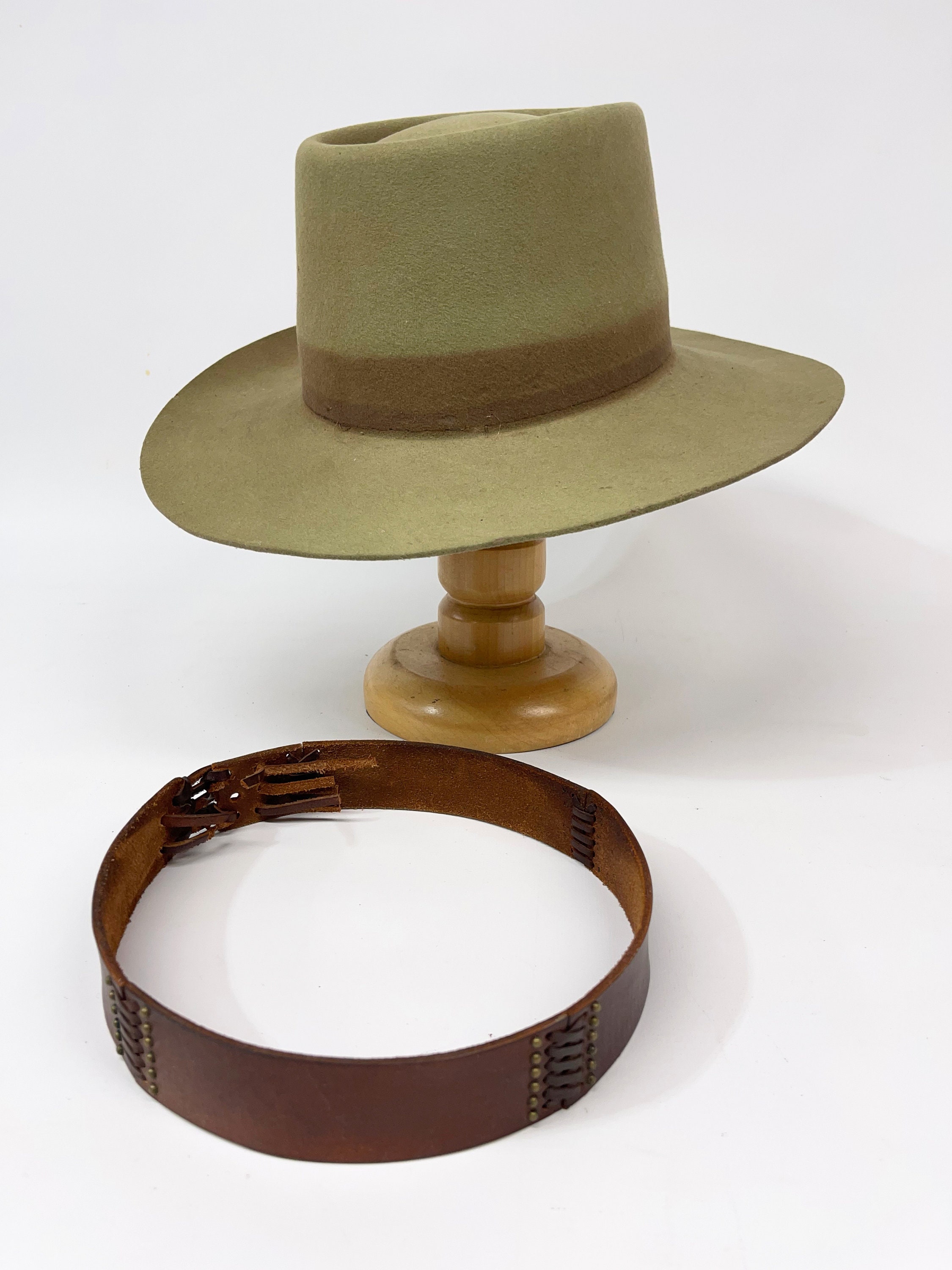 Chapeau Western En Laine Bailey Taille 7 – Marron Foncé – Occasion Légèrement Utilisé