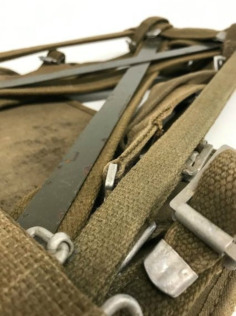 Vintage Military Backpack Frame German Army War Memorabilia Etsy