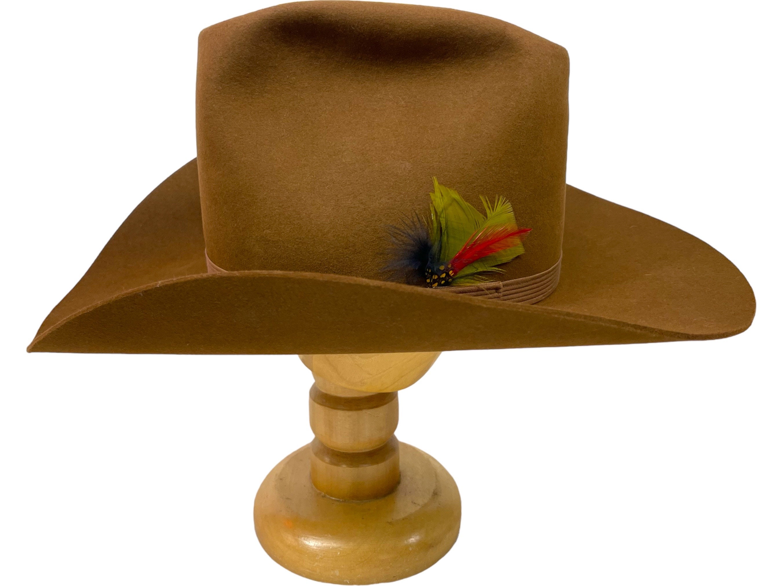 Resistol cowboy hat ウエスタン　vintage Vintage Resistol Beaver Felt Cowboy Hat - Western Wear, Size 7 1/4