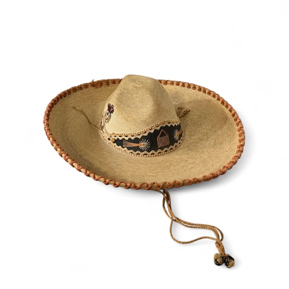 Vintage Youth Mexican Sombrero - Embroidered Western Hat  display picture 3