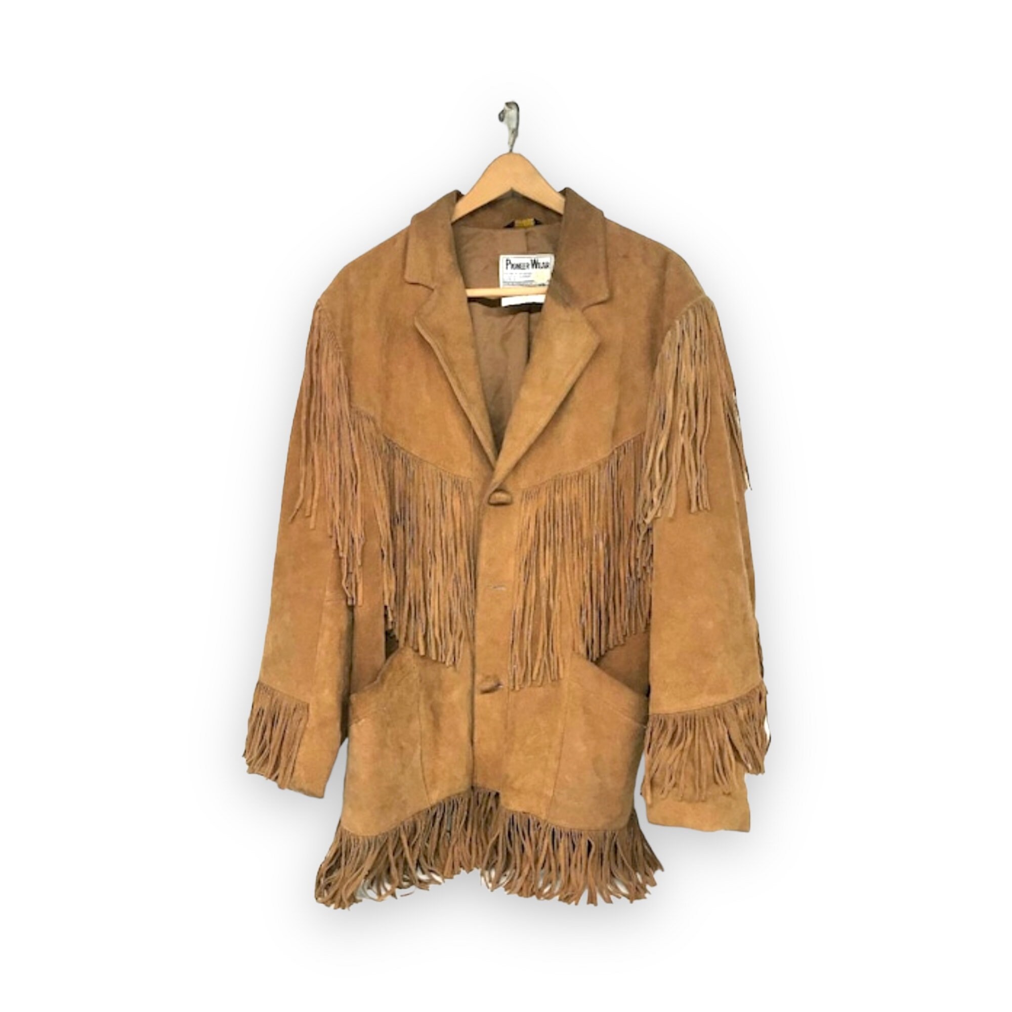 Vintage Pioneer Wear Leather Fringe Jacket Size 2X, Vintage Western Wear, Suede Jacket for Men, 1970s Outerwear, Boho Festival Clothing - Etsy Vintage Pioneer Wear Leather Fringe Jacket Size 2X, Vintage Western Wear, Suede Jacket for Men, 1970s Outerwear, Boho Festival Clothing - Etsy