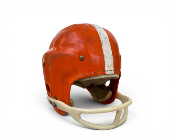 Vintage Macgregor E7J Football Helmet - Sports Decor Display - Etsy