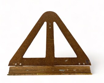 Vintage Wooden Tabletop Easel – Adjustable Artist Display Stand