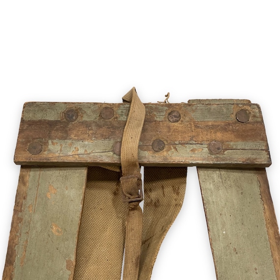 Vintage Packboard, Trappers Backpack Frame, Wood … - image 3