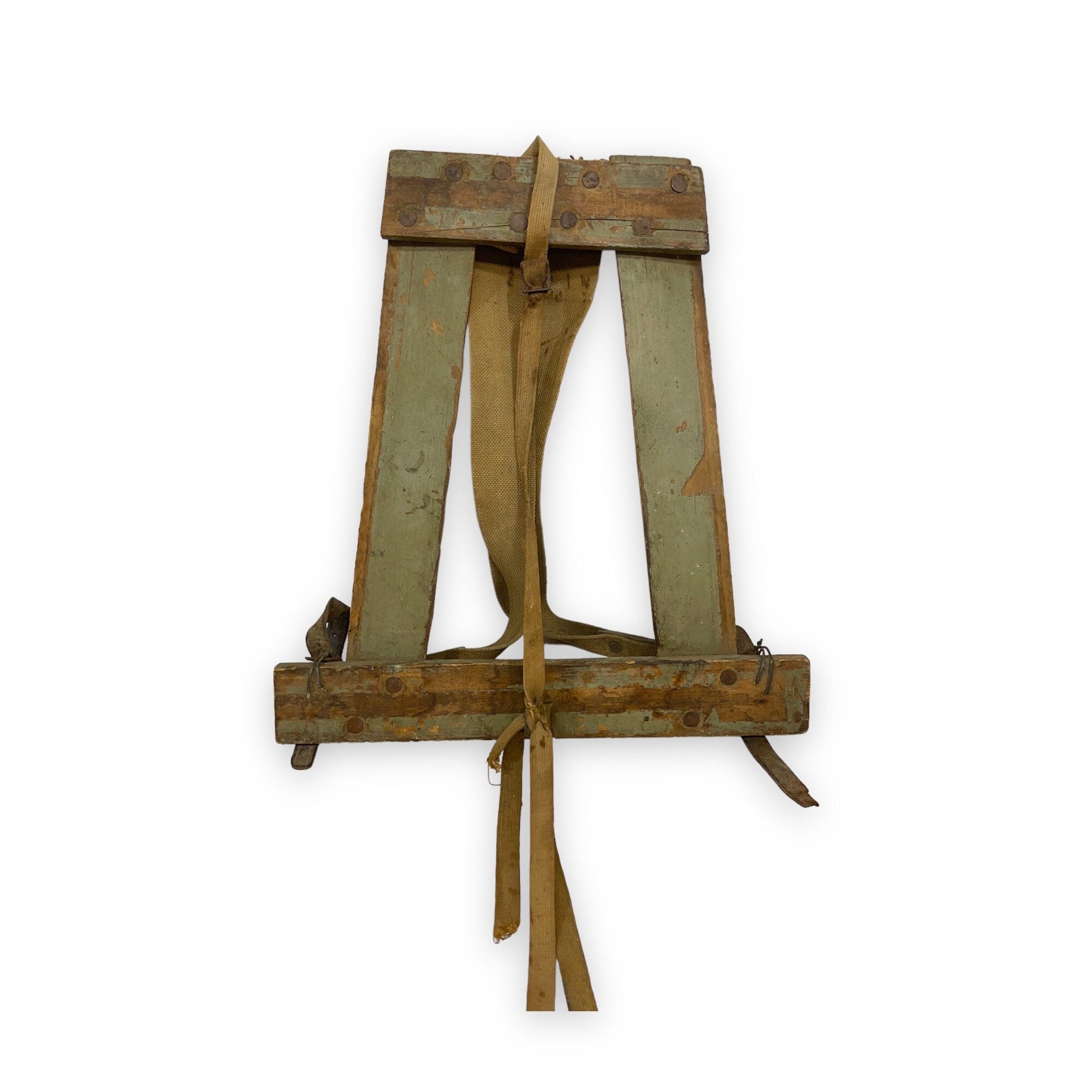 Vintage Packboard, Trappers Backpack Frame, Wood Backpack Frame, Cabin ...