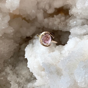Rose Cut Turmalin Ring