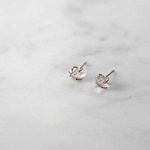 Herkimer Diamond  Stud Earrings