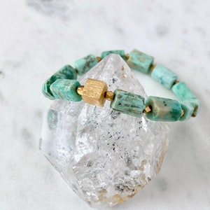 Peruvian Turquoise Stretch Bracelet