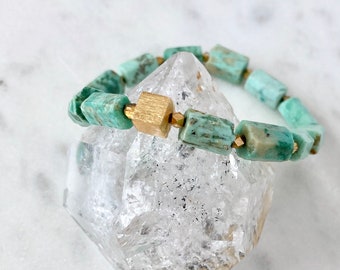 Peruvian Turquoise Stretch Bracelet