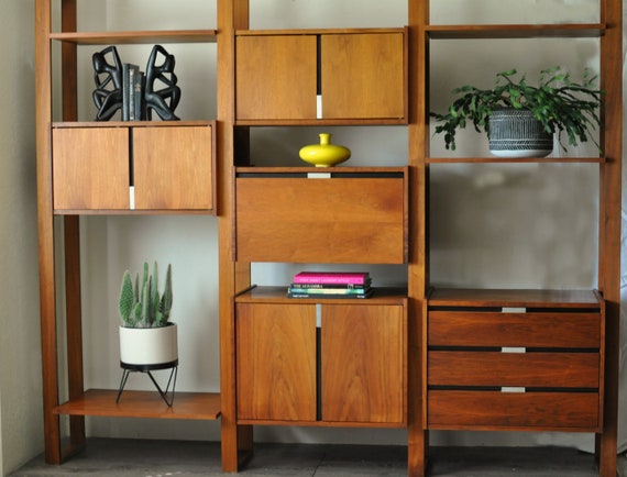 Soldbarzilay Mid Century Modern Modular Wall Unit Large Image 0