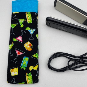 Curling Iron Cover - COCKTAILS