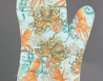 Topfhandschuh - OCTOPUS i, Oktopus, Kopffüßer, Unterwasserwelt, Scuba, tauchen, Leben im Meer, unter Wasser, Ozean, Meeresbiologe