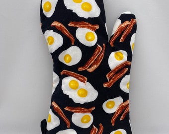 Ofenhandschuh - EIER und SPECK, Frühstück, über einfach, Spiegelei