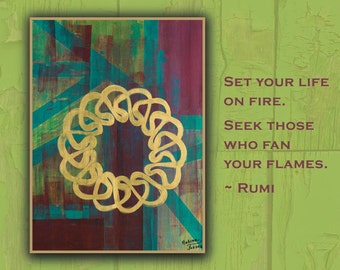 Motivational Card Set- Spiritual Cards, Blank Greeting Cards, Personal Note Cards, Fine Art Cards, Unique Cards, Cards for Him