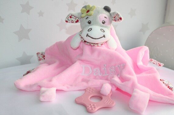 pink cow stuffed animal