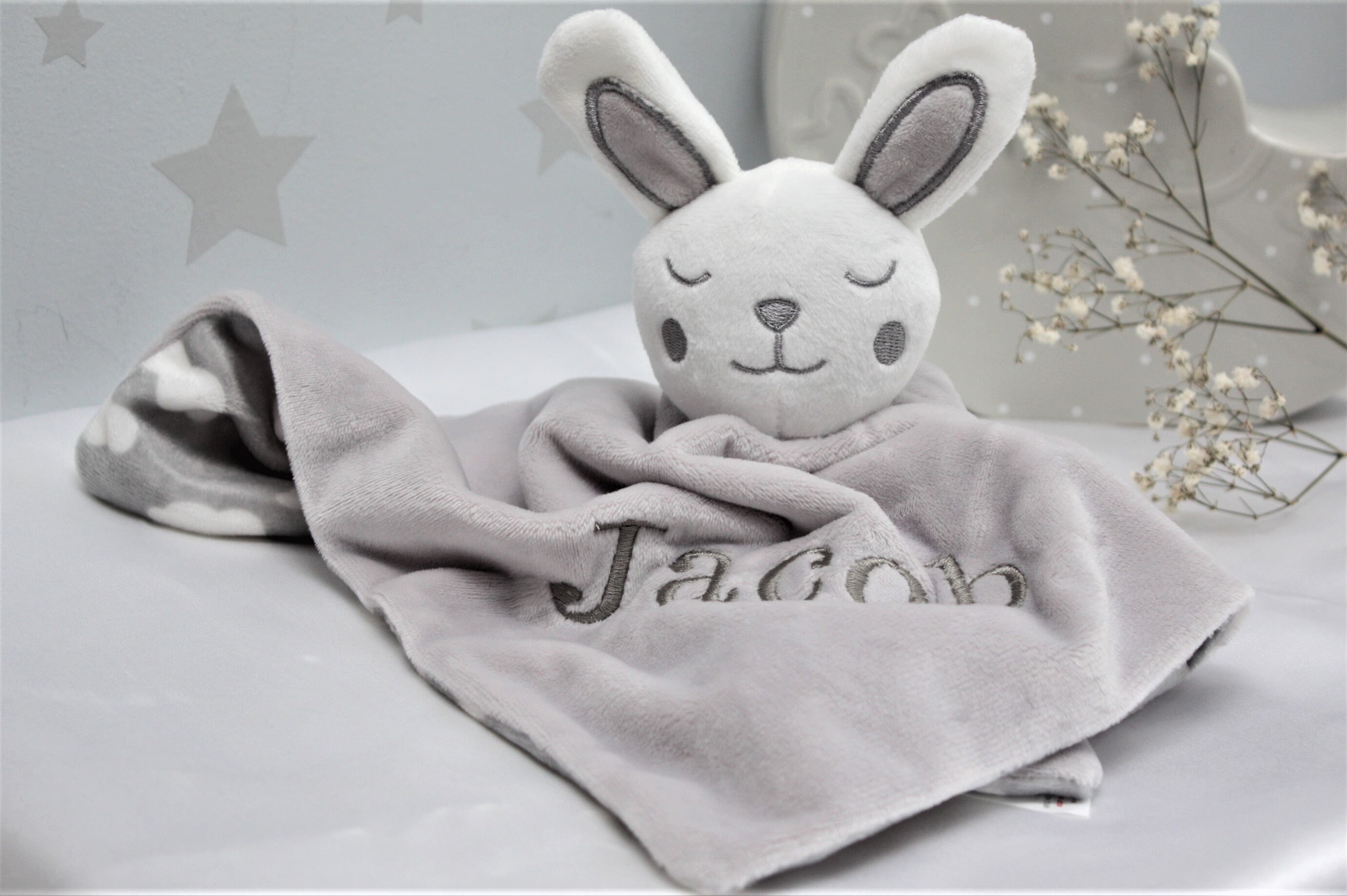 personalised bunny comforter